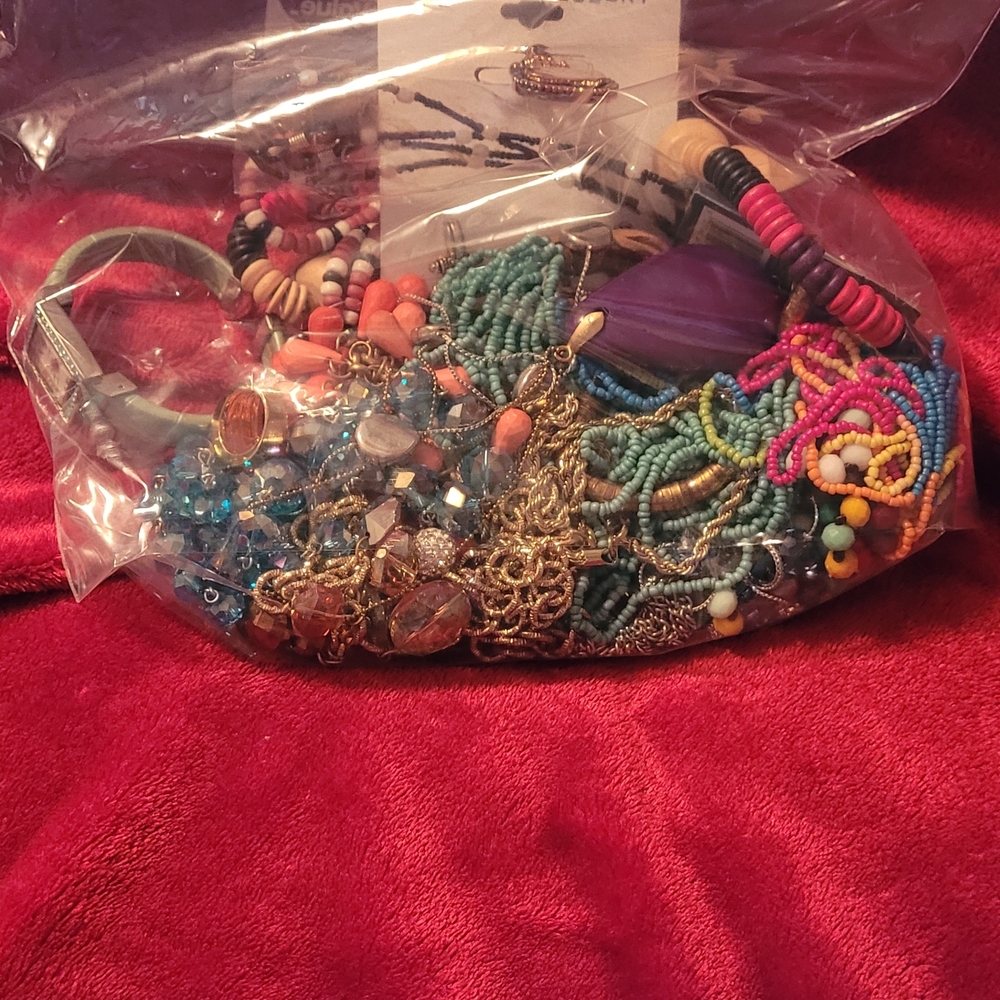 Colorful Beaded Jewelry Set